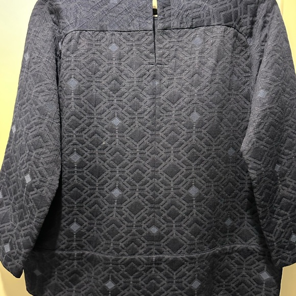 J. Crew Tops - Navy Quilted Top with Zipper Accents from J.Crew